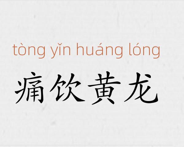 痛饮黄龙成语故事