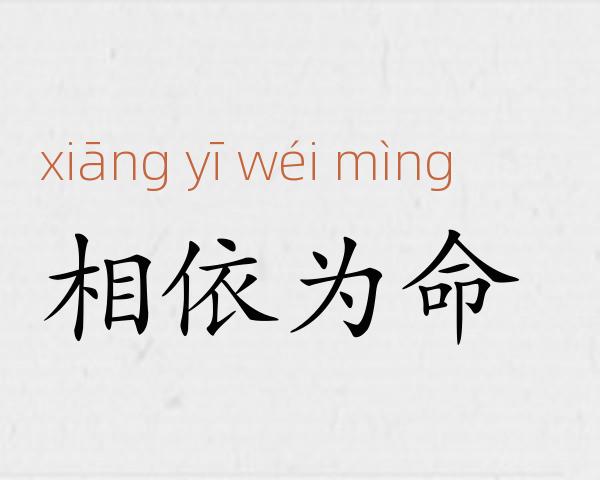 相依为命成语故事