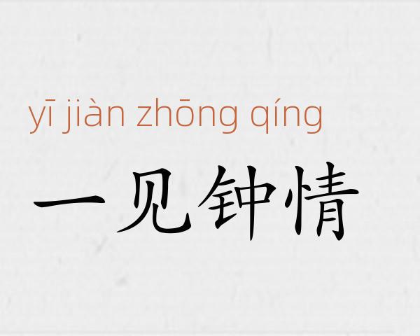 一见钟情成语故事