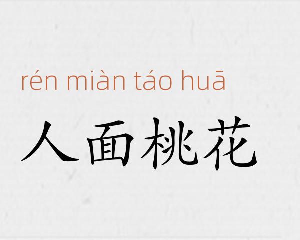 人面桃花成语故事