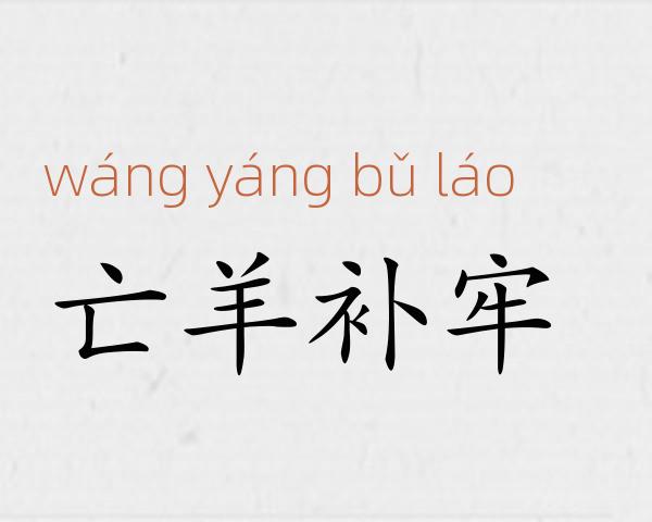 亡羊补牢成语故事