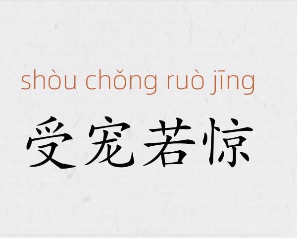 受宠若惊成语故事