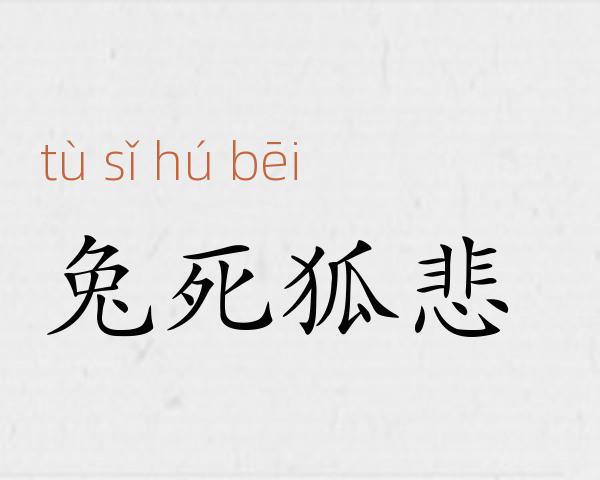 兔死狐悲成语故事
