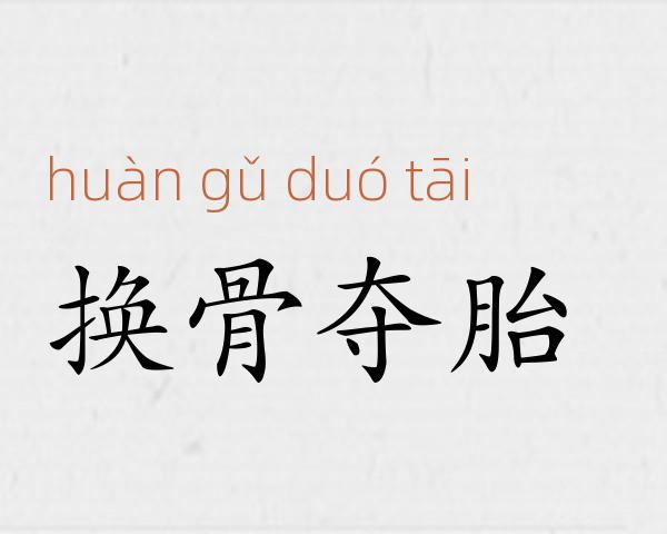 换骨夺胎成语故事
