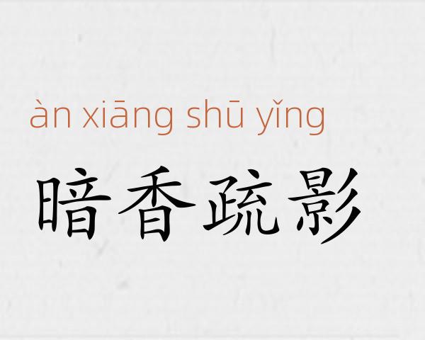暗香疏影成语故事
