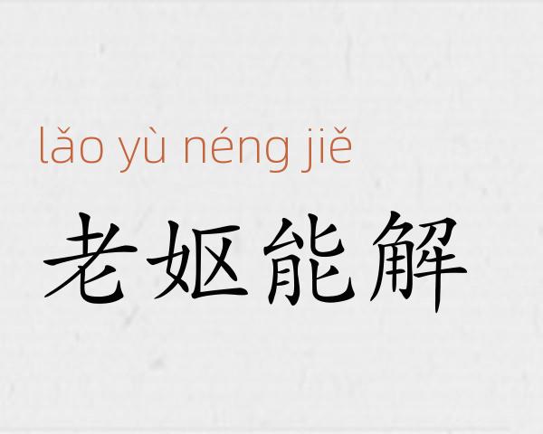 老妪能解成语故事