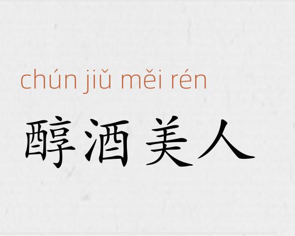 醇酒美人成语故事