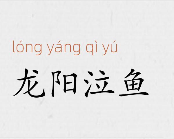 龙阳泣鱼成语故事