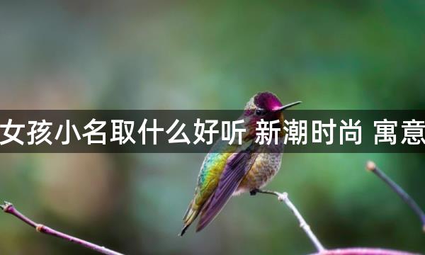 属兔女孩小名取什么好听 新潮时尚 寓意美好
