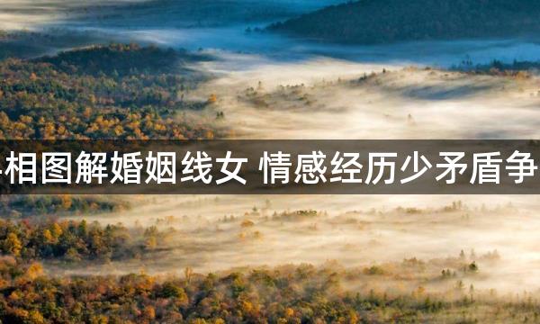 二婚手相图解婚姻线女 情感经历少矛盾争吵不断