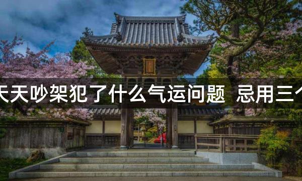 两口子天天吵架犯了什么气运问题 忌用三个头的灯